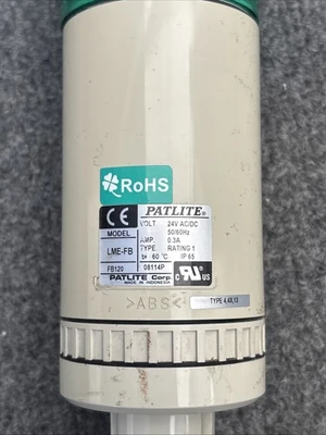 Used PATLITE LME-FB Industrial Controls California US | Davliegogo LLC #1705732