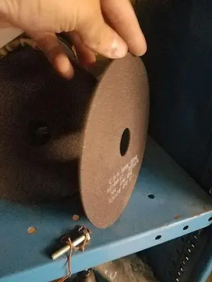 C.G.W Isreal Grinding Wheel 7 x 1/16 x 1 1/4 Max RPM 6548