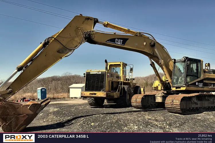 Used 2003 CATERPILLAR 345B L Excavators Kentucky US | Proxy Equipment #1377700
