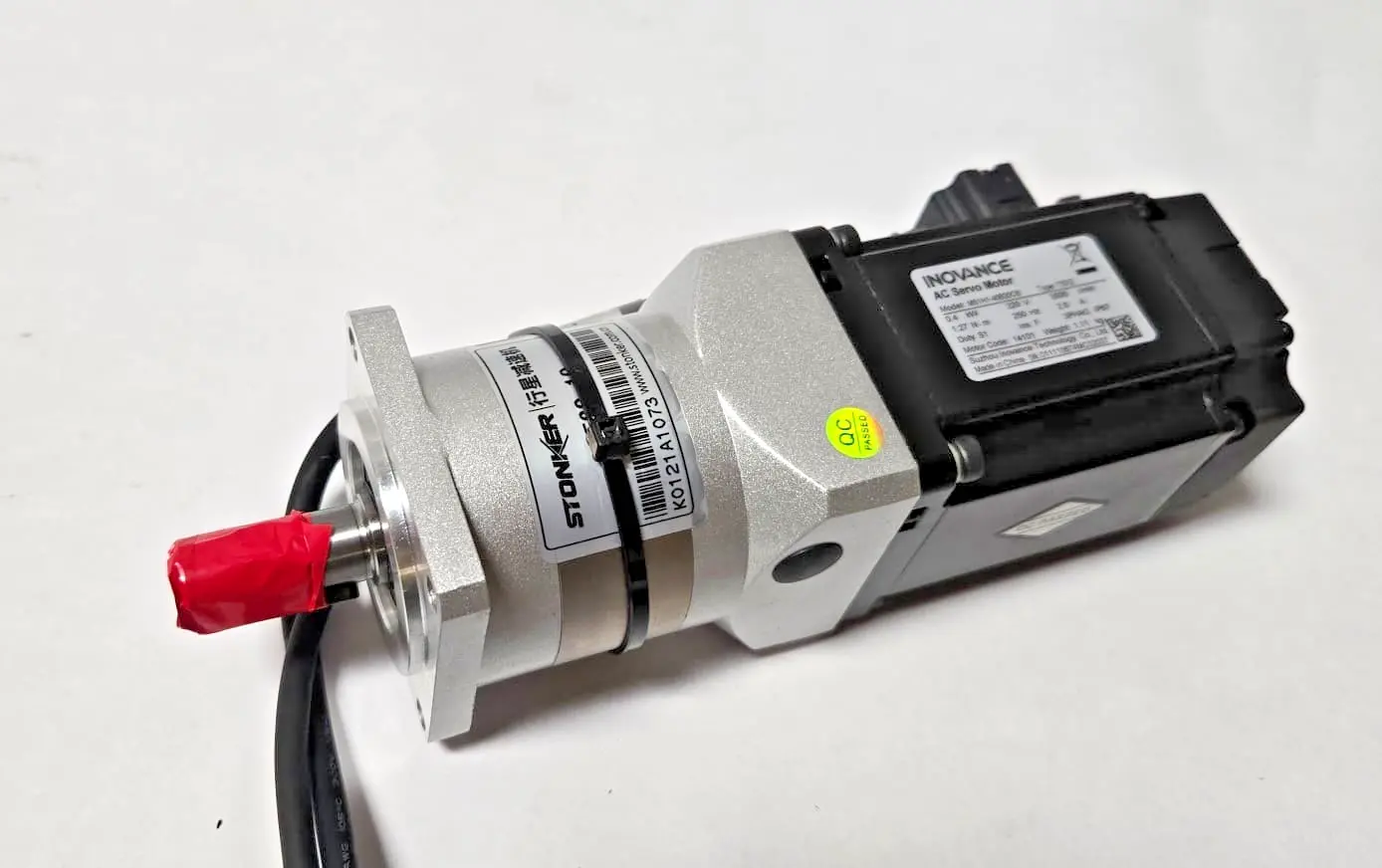 Inovance AC Servo Motor MS1H1-40B30CB Stonker Gear Reducer STF60-10