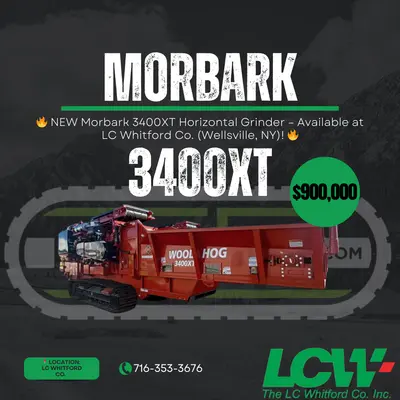 MORBARK 3400XT Tracked Grinder Horizontal grinders | Iron Listing (10)