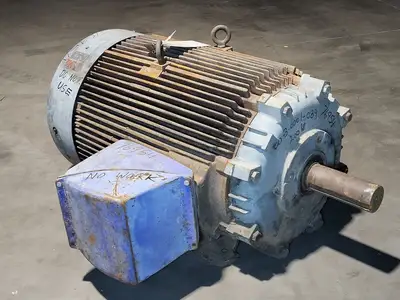 200 hp, 575 volts, 890 rpm, N319C3 Electric Motor