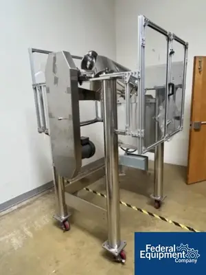 USED Keith Machinery Corp 1 Cu Ft Keith Machinery V Blender, S/S