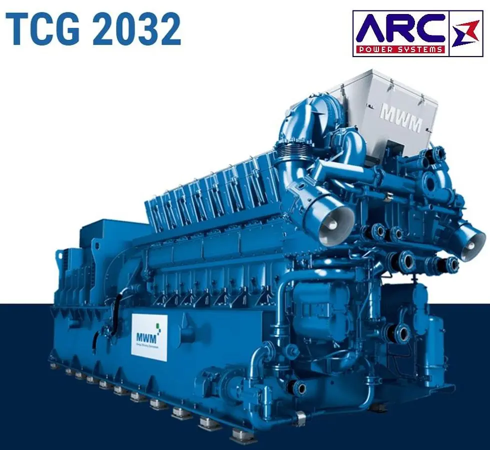 New | in-Stock 2026 MWM TCG2032V16 Gas Generators California US | ARC Power Systems #1542349