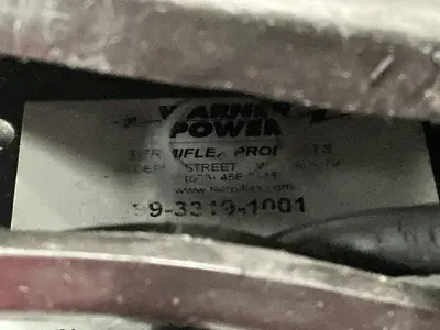 USED WARNER POWER 99-3319-1001