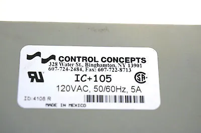 USED CONTROL CONCEPTS IC-105 ACTIVE TRACKING FILTER IC105