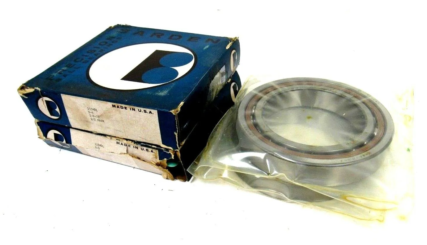 NEW BARDEN 115HDL PRECISION BEARING SET 0-9 2-8-77