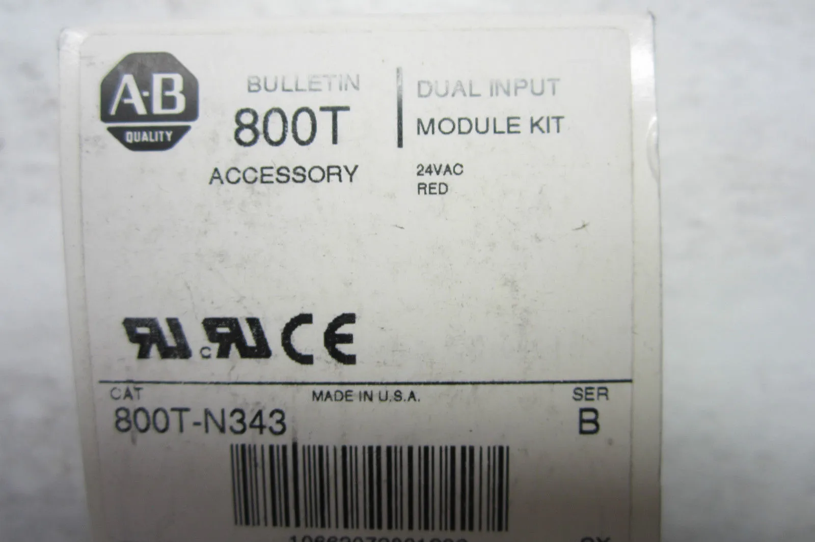NEW ALLEN BRADLEY 800T-N343 MODULE 800TN343