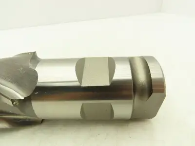 Putnam Tool PLA-563-4 4 Flute Coarse Rough Single End Mill 2.5" Dia x 6" Flute
