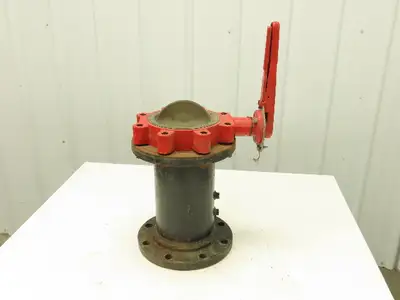 FDI Flow Design AFL-600 Balancing Valve 6" Flanged #150 w/ Butterfly Shutoff