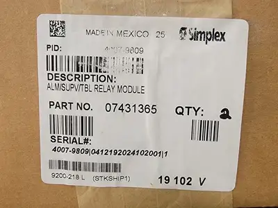 NEW SIMPLEX 4007-9809