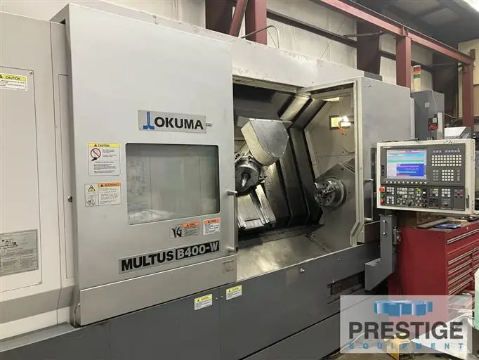Used 2007 OKUMA MULTUS B-300W 5-Axis or More CNC Lathes New York US | Prestige Equipment #1413089