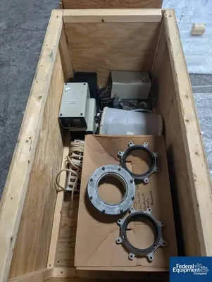 USED Pope Scientific 1.16 Sq Ft Pope Wiped Film Evaporator Still, S/S and Glass