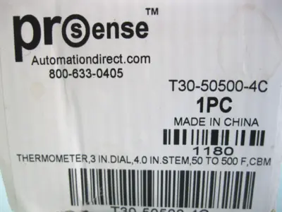 NEW ProSense T30-50500-4C