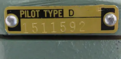 NEW SPENCE 1511592 REDUCING PILOT VALVE 1/4" TYPE D
