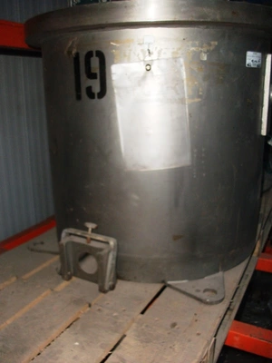 180L Buhler Open Top Trolley Tanks