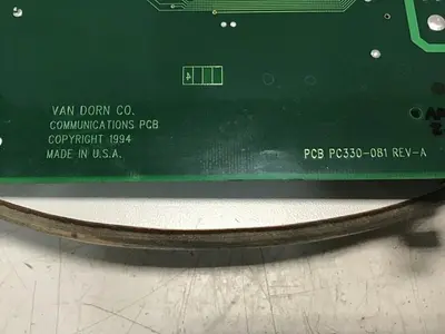 USED VAN DORN PC330-081 330-081