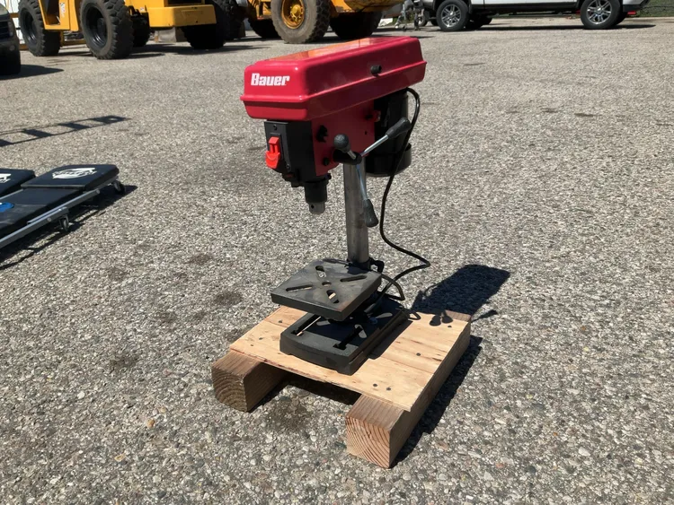 Used BAUER 8” DRILL PRESS Drill Press (Woodworking) Michigan US | Miedema Asset Management Group #1186741