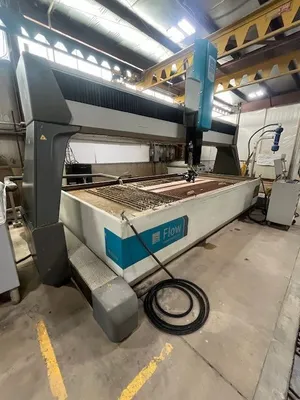 2014 FLOW MACH 4 4020C 5-AXIS Waterjet Cutters | Machnet (3)