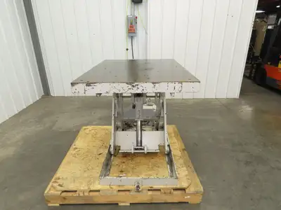 Autoquip 26W25 Hydraulic Scissor Lift Table 2000lb 26" Travel 30x40" Top 3Ph