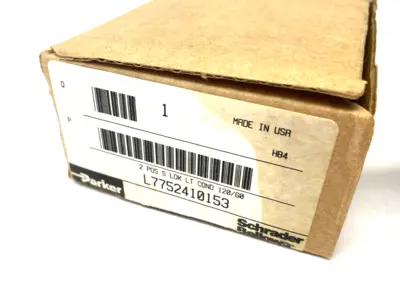 USED PARKER SCHRADER BELLOWS VALVAIR SPRINTTM SINGLE SOLENOID VALVE DPP