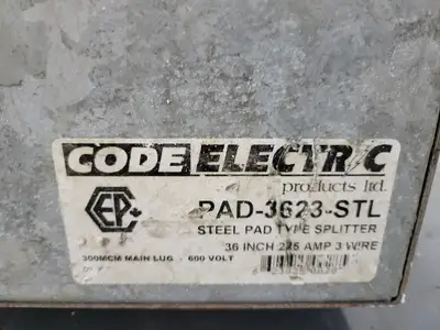 USED CODE ELECRTIC PAD-3623-STL