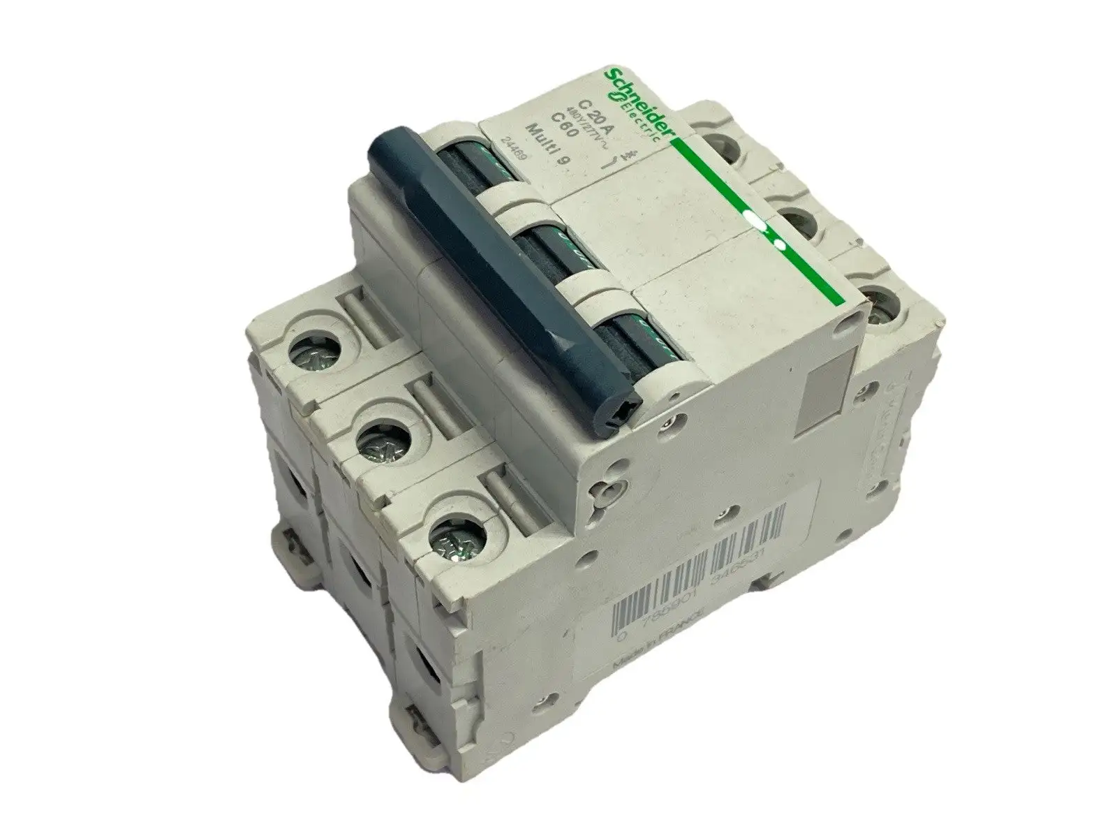 C20 A C60 | Schneider Electric  Circuit Breaker 3-Pole 20A 480Y/277V - Used