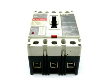 USED WESTINGHOUSE HMCP050K2C CIRCUIT BREAKER 50AMP 3 POLE 600VAC 250VDC