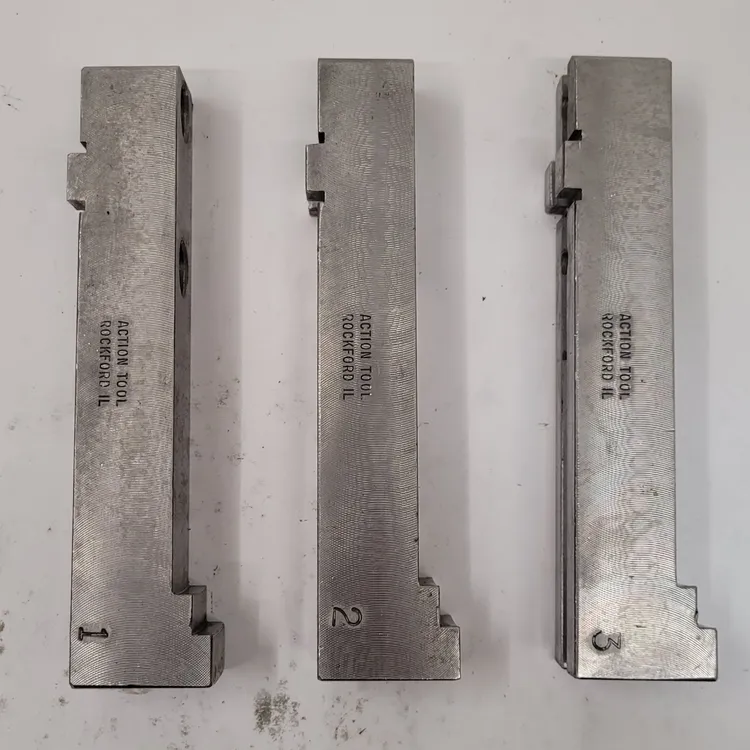Used Action Tool Chuck Jaws - 3 Piece Tooling & Accessories (Other) Kentucky US | Machinery Central #722337