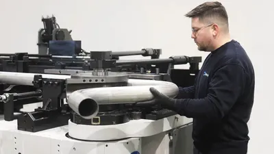NEW AMOB GROUP CH BOOSTER SERIES HYDRAULIC TUBE BENDING MACHINE