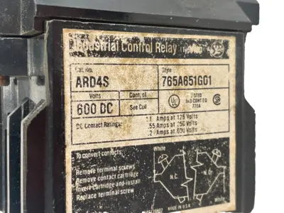 NEW WESTINGHOUSE ARD4S CONTROL RELAY