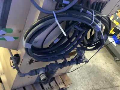 Used EMPIRE BLAST FINISHING EQUIPMENT IL885 M00576 Wire Mesh Belt Shot Blaster Ohio US | HGR 24 #1425343