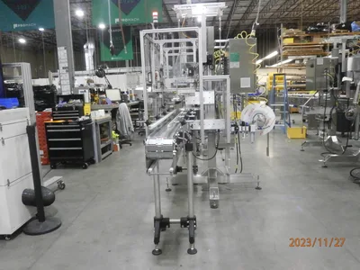Used AXON, PROMACH EZ300 SHRINK SLEEVER WITH EZ-36-BR HEAT SHRINK TUNNEL Sleeve Wrappers Washington US | The Equipment Butler #1276970