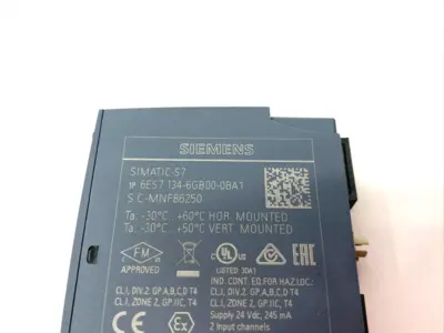 USED SIEMENS SIMATIC ET 200SP ANALOG INPUT MODULE AI 2XI 2-/4-WIRE