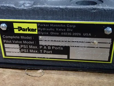 New | in-Stock PARKER D1VHW004CNYGF56 Valves/Fittings | HGR 24 #732393