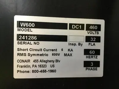 USED CONAIR W600