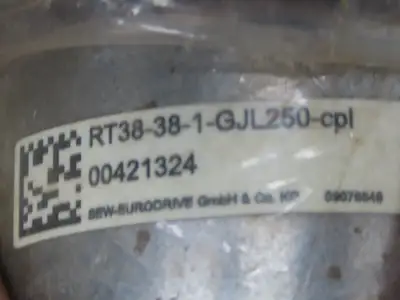Sew-Eurodrive KA107 AQA190/3 Helical Inline Gear Drive 29:1 Reducer Hollow Shaft
