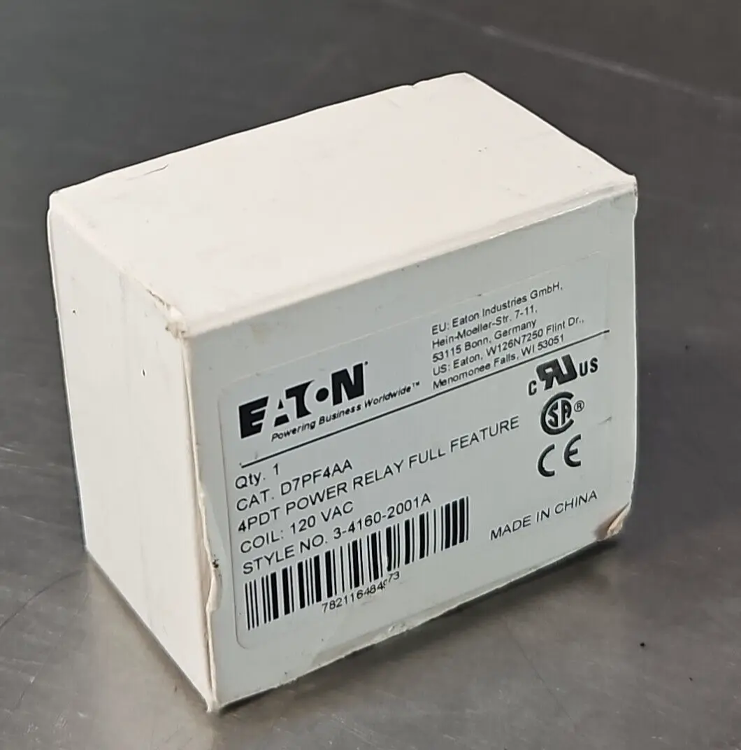Eaton D7PF4AA Power Relay 120v-ac (BIN413)
