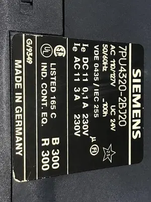 USED SIEMENS 7PU4320-2BJ20