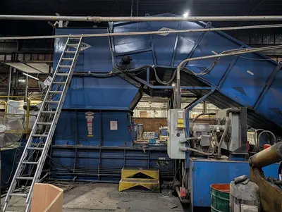 USED EXCEL 2R10 TWO-RAM BALER
