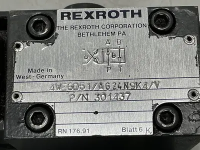 USED REXROTH 4WE6D51/AG24N9K4/V