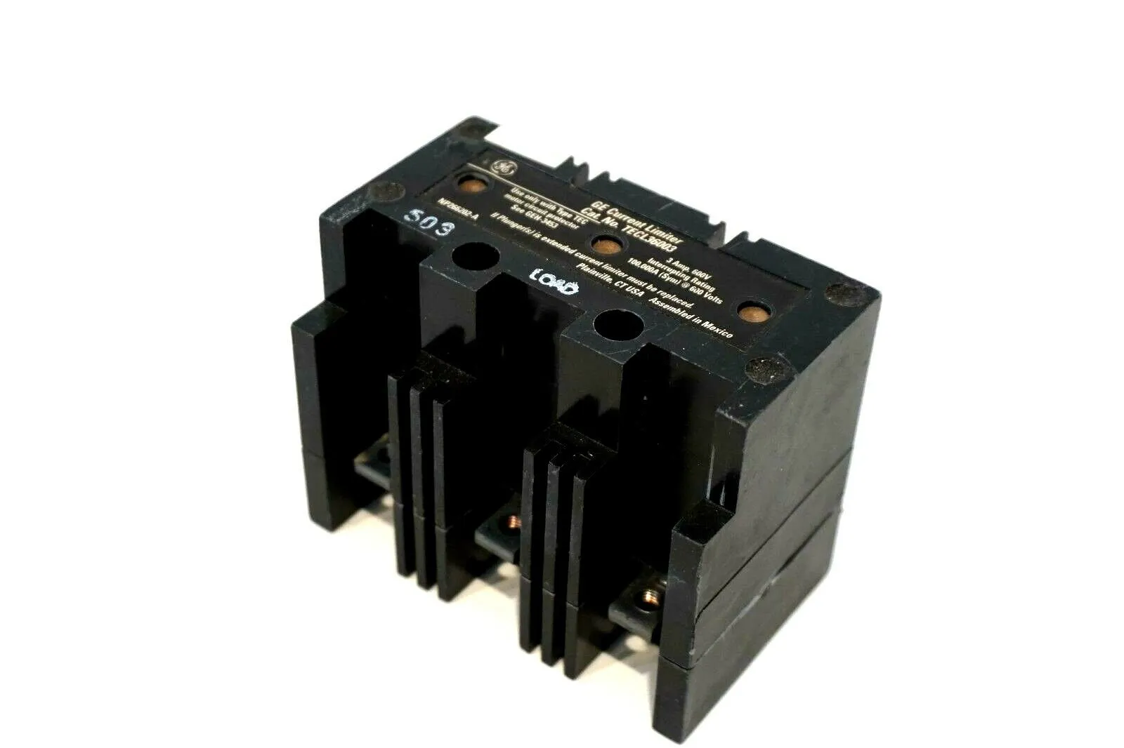 USED GENERAL ELECTRIC TECL36003 CURRENT LIMITER