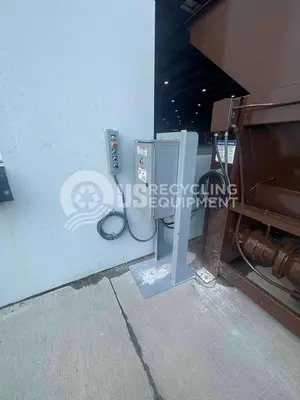 Used 2025 MARATHON AST-320 AUGER COMPACTOR & 40 YARD RECIEVER BOX Misc Recycling Texas US | US Recycling Equipment #1324778