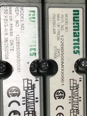 USED NUMATICS 123BA4Z2MN00061