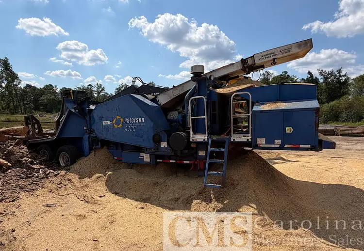 Used 2010 PETERSON MODEL 4300 PORTABLE DRUM CHIPPER Wood Chippers North Carolina US | CAROLINA MACHINERY SALES #1469333