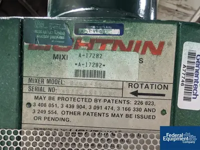USED Mueller 150 Liter Mueller Reactor, 316L, 45/75#