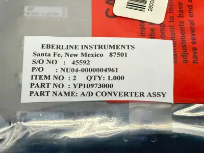 YP10973000 | Eberline  A/D Converter Board - New