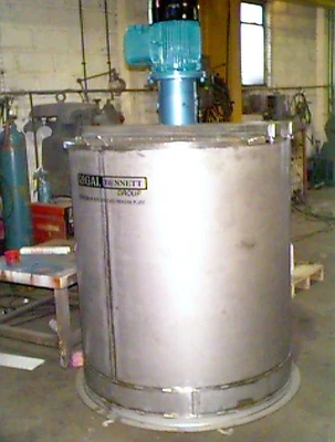 1,100 L Stainless Steel Open Top Tank