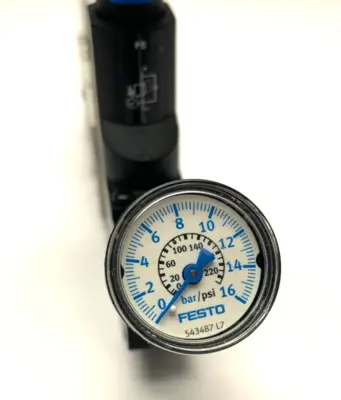 Used Festo Pneumatic Valve Regulator Plate 21mm 543344 Air Pressure Regulators Michigan US | Maverick Industrial Sales #1412944
