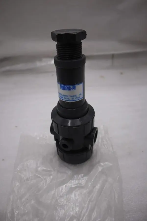 NEW PLAST-O-MATIC PRM050B-PV 5-75 PSI VALVE STOCK H1272